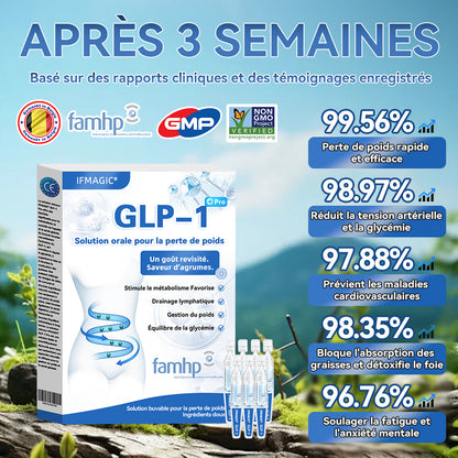 𝐈𝐅𝐌𝐀𝐆𝐈𝐂® 𝐆𝐋𝐏-𝟏 𝐏𝐫𝐨 𝐒𝐨𝐥𝐮𝐭𝐢𝐨𝐧 𝐨𝐫𝐚𝐥𝐞 𝐩𝐨𝐮𝐫 𝐥𝐚 𝐩𝐞𝐫𝐭𝐞 𝐝𝐞 𝐩𝐨𝐢𝐝𝐬💧💧