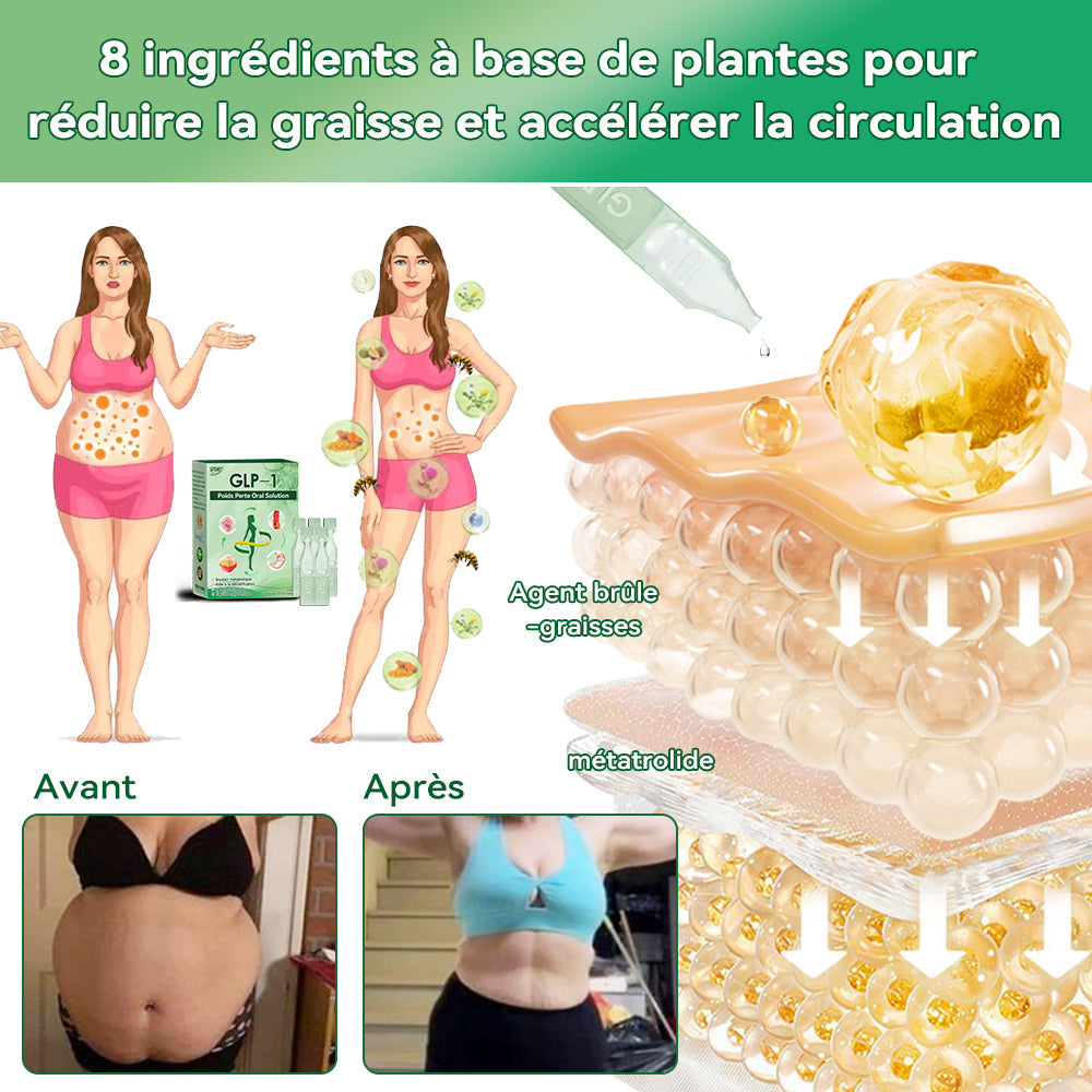 𝑆𝑇𝐷𝐸𝐼®𝐺𝐿𝑃-1 𝑃𝑜𝑖𝑑𝑠 𝑃𝑒𝑟𝑡𝑒 𝑂𝑟𝑎𝑙 𝑆𝑜𝑙𝑢𝑡𝑖𝑜𝑛💧💧Cliniquement validé | Sans effets secondaires | 6 doses ultra-concentrées | 40 % de contenu en plus par boîte que la plupart des marques