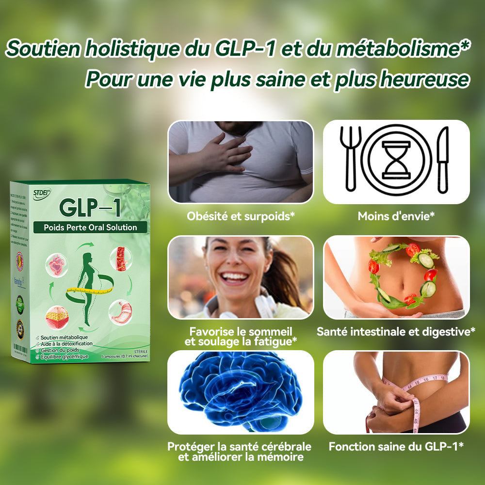 𝑆𝑇𝐷𝐸𝐼®𝐺𝐿𝑃-1 𝑃𝑜𝑖𝑑𝑠 𝑃𝑒𝑟𝑡𝑒 𝑂𝑟𝑎𝑙 𝑆𝑜𝑙𝑢𝑡𝑖𝑜𝑛💧💧Cliniquement validé | Sans effets secondaires | 6 doses ultra-concentrées | 40 % de contenu en plus par boîte que la plupart des marques