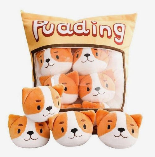 Stress-Relief Pudding Pillow Puppies